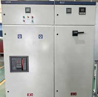 Armoire de distribution électrique durable GGD LV 380V CA, panneau de distribution 30kA, coffret en acier pour infrastructure électrique