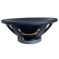YK18-TB100X Haut-parleur passif dédié ultra-haute puissance 18 pouces 2400W AC, conception portable, support en aluminium, audio mono, télécommande