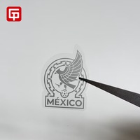 Étiquette personnalisée découpée à la forme, autocollant décoratif transparent avec logo pour entreprises et commerces de détail, impression couleur