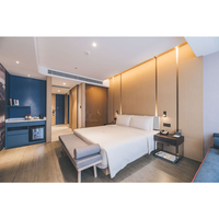 Ensemble de meubles de chambre d'hôtel, design moderne, ensembles de chambre d'hôtel américains, ensemble de meubles de chambre d'hôtel en bois