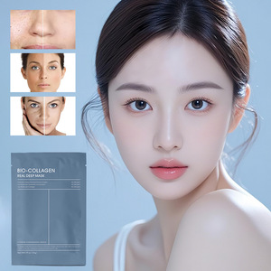 Masque facial anti-rides Bio-Collagène Real Deep Mask 4 feuilles à la céramide - Product Image 2