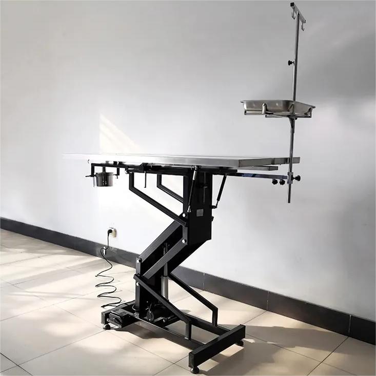Stainless Steel Veterinary Clinic Table Veterinary Surgery Electric Operation Table