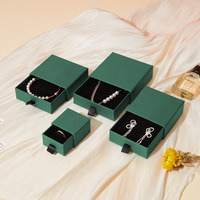 SSeeSY Faible MOQ Logo Personnalisé Boucle d'Oreille Bracelet Collier Bague Boîtes Cadeau Carton Kraft Emballage Bijoux