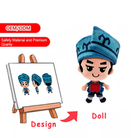 Boneka Hewan Lucu Desain Imut dengan Logo Kustom, Super Lembut, Isi Kapas PP, Layanan OEM ODM, Produk Laris