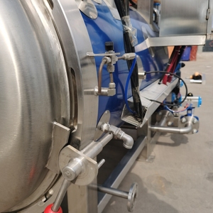 800L nóng bán full-nước tự động tắm Nồi hấp vặn lại cho cá ngừ/áp suất cao nhiệt độ/trái cây/thịt khử trùng/rau - Product Image 4