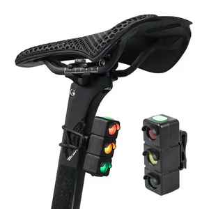 Luz Trasera LED <span class=keywords><strong>para</strong></span> <span class=keywords><strong>Bicicleta</strong></span>, Recargable, <span class=keywords><strong>para</strong></span> Ciclismo de Montaña, Luz de Advertencia de Seguridad <span class=keywords><strong>para</strong></span> Ciclismo al Aire Libre, Fácil de Instalar, <span class=keywords><strong>para</strong></span> Ciclismo Nocturno - Product Image 1