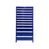Chariot à outils personnalisable avec 5 tiroirs pour fraises et mèches, armoire de rangement colorée, prise en charge OEM