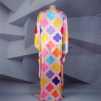 Liquidation Robe en rayonne grande taille Imprimé africain traditionnel Kitenge Designs avec strass Belle trousse de vêtements africains