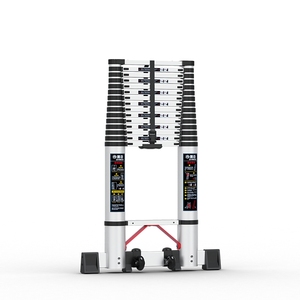 Thang Mở Rộng Có Thể Gập Lại Được Thang Hợp Kim Nhôm <span class=keywords><strong>12</strong></span> Mét Thang Co Rút Đa Năng Bằng Nhôm - Product Image 3