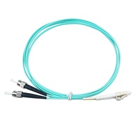 ST/LC Optical Fibra Duplex MM DX Fibre Optic Cable Om3 Patch Cord Multimode Fiber Cable