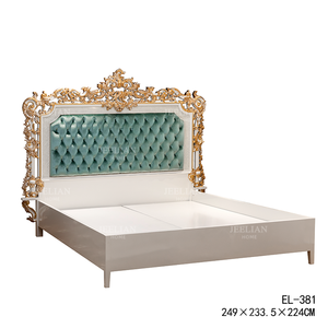 <span class=keywords><strong>Letto</strong></span> Matrimoniale di Lusso in Legno Massello Stile Francese, <span class=keywords><strong>Grande</strong></span> Parquet Europeo con Intagli Elaborati per <span class=keywords><strong>Camera</strong></span> Padronale e Hotel - Product Image 5