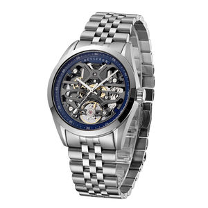 Relojes Mecánicos de Lujo para Hombre con Esfera Hueca de Acero Inoxidable, Personalización OEM/ODM Disponible - Product Image 1