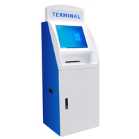 Sistema de Ventanilla de Autoservicio con Pantalla Interactiva, Pago, Impresión A4, Pantalla Táctil, Kiosco, Aceptador de Billetes, Lector de Tarjetas