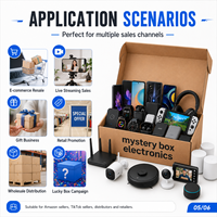 Coffret mystère électronique 5 pièces, haute valeur, surprise, smartphone, batterie externe, chargeur portable, cadeau de la Saint-Valentin, best-seller, soldes maintenant