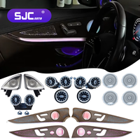 Kit d'éclairage ambiant SJC-Car pour Mercedes-Benz Classe E W213 2016-2023, accessoires de voiture, décoration intérieure, barre de lumières LED 12V