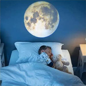 Lampe de Projection de la terre et de la lune, projecteur d'étoiles, projecteur de planète, arrière-plan, atmosphère, veilleuse Led pour chambre d'enfants, décoration murale - Product Image 2