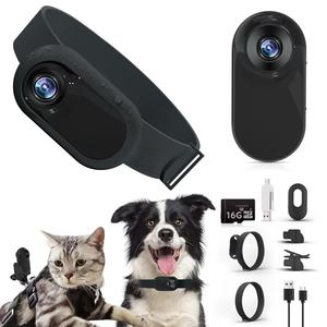 Cámara portátil Collar magnético Pulgar Cámara de movimiento Grabadora de cámara para mascotas al aire libre de alta definición Productos electrónicos duraderos para mascotas - Product Image 1