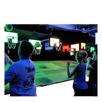 Jeu de basket-ball interactif à LED, jeu d'arcade électronique haute capacité pour les fêtes en intérieur