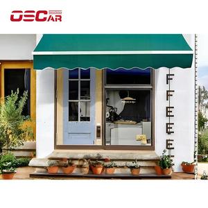 Không thấm nước dù để che nắng ban công Patio cafe ngoài trời điện gấp che bóng râm nhôm Polyester đầy đủ băng mái hiên - Product Image 1