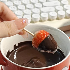 Taza <span class=keywords><strong>de</strong></span> <span class=keywords><strong>cerámica</strong></span> europea para fondue <span class=keywords><strong>de</strong></span> Chocolate <span class=keywords><strong>de</strong></span> 130Ml, taza <span class=keywords><strong>de</strong></span> café creativa con tenedor para regalos <span class=keywords><strong>de</strong></span> negocios para fiestas <span class=keywords><strong>de</strong></span> Navidad - Product Image 5