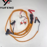 Cable de prueba de arranque para ECU de motor diésel 4HK1 6HK1 6WG1, arnés de cableado para placa de computadora ECU de excavadora Isuzu Hitachi Sumitomo