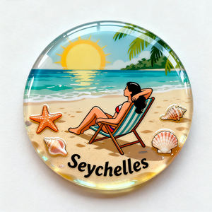 Llavero de recuerdo de aleación de Zinc de tortuga llavero de mar de isla llavero de <span class=keywords><strong>Seychelles</strong></span> turístico resistente Vintage - Product Image 5