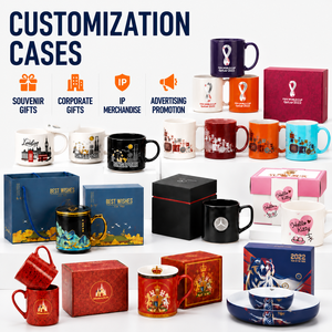 Taza de Porcelana Clásica Personalizada, Recuerdo Turístico, Interior Blanco, Exterior Negro, Taza de Café de Cerámica, Apta para Alimentos, con Mapa del Estado en Metal - Product Image 6
