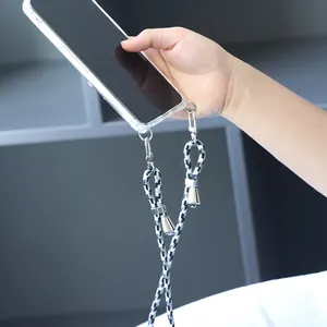 Cordão universal de colar para smartphone, acessórios de laço para celular, tira para colar de celular, cordão