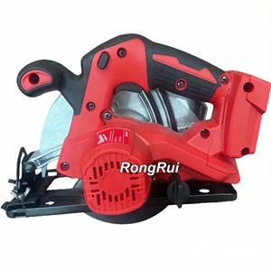 Scies circulaires à moteur haute vitesse <span class=keywords><strong>sans</strong></span> <span class=keywords><strong>fil</strong></span> alimentées par batterie pour le travail du bois industriel et domestique Machine à scier électrique - Product Image 3