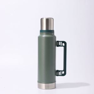 Botella de Agua de Gran Capacidad de 1L 1.4L, Termo Aislado al Vacío, Hervidor Portátil para Viajes, para Coche, Camping y Actividades al Aire Libre - Product Image 4