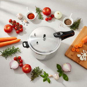 Olla <span class=keywords><strong>a</strong></span> Presión de Aluminio de Bajo Precio, Apta para Cocina de Inducción, Compre una Olla <span class=keywords><strong>a</strong></span> Presión de Alta Calidad - Product Image 5