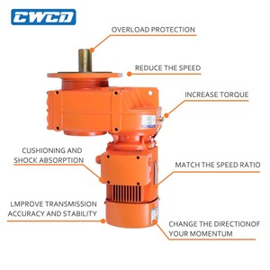 Hiệu quả cao F37 fa37 ff37 faf37 động cơ hộp số song song Trục giảm tốc song song bánh răng xoắn ốc truyền - Product Image 3