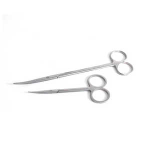 กรรไกรโลหะไทเทเนียมขนาด14ซม. คุณภาพสูงขอบตรงมีความคมชัดเหมือนมีดปลายแคบปลายมีดปลายตรงแหล่งคู่มือ - Product Image 3