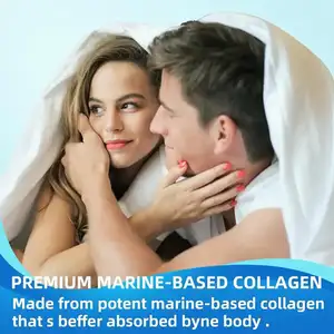 OEM Vitamines Collagène Compléments Capillaires Gommes au Collagène avec Biotine Multivitamines Soutient la Croissance des Cheveux des Ongles Peau Saine