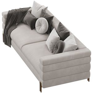 Set <span class=keywords><strong>Sofa</strong></span> Chesterfield kain dapat disesuaikan Modern grosir furnitur lobi Hotel untuk apartemen Villa Bar pernikahan dapat disesuaikan - Product Image 5