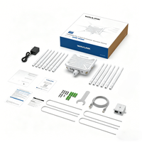 Point d'accès extérieur WiFi 6 WAVLINK AX3000 2025, répéteur sans fil bi-bande 2.4G & 5G, couverture 500-1000m², fonction modem, pour la maison