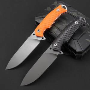 ค้างคาว Cuchillos คุณภาพสูงด้าม G10ใบมีดสแตนเลสมีดพกมีชั้นเชิงปรับแต่งได้ - Product Image 1