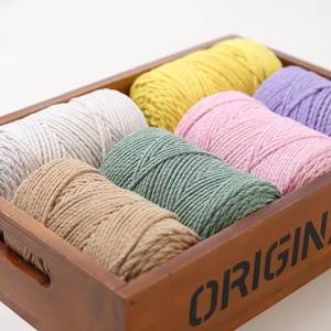 <span class=keywords><strong>Filo</strong></span> <span class=keywords><strong>per</strong></span> cucire pesante in cotone cavo tondeggiante da 2mm <span class=keywords><strong>per</strong></span> <span class=keywords><strong>uncinetto</strong></span> <span class=keywords><strong>borse</strong></span> cappelli fatti a mano filato fai da te - Product Image 5