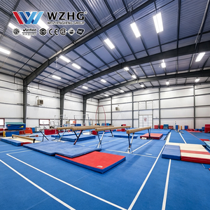 Centre d'entraînement de gymnastique préfabriqué en acier pour centres sportifs intérieurs et entraînement sportif toute l'année - Product Image 1