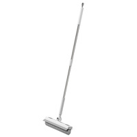 Brosse de nettoyage multifonctionnelle rotative Kalita New Style à long manche en acier inoxydable 320G pour sols de salle de bain et interstices de carrelage