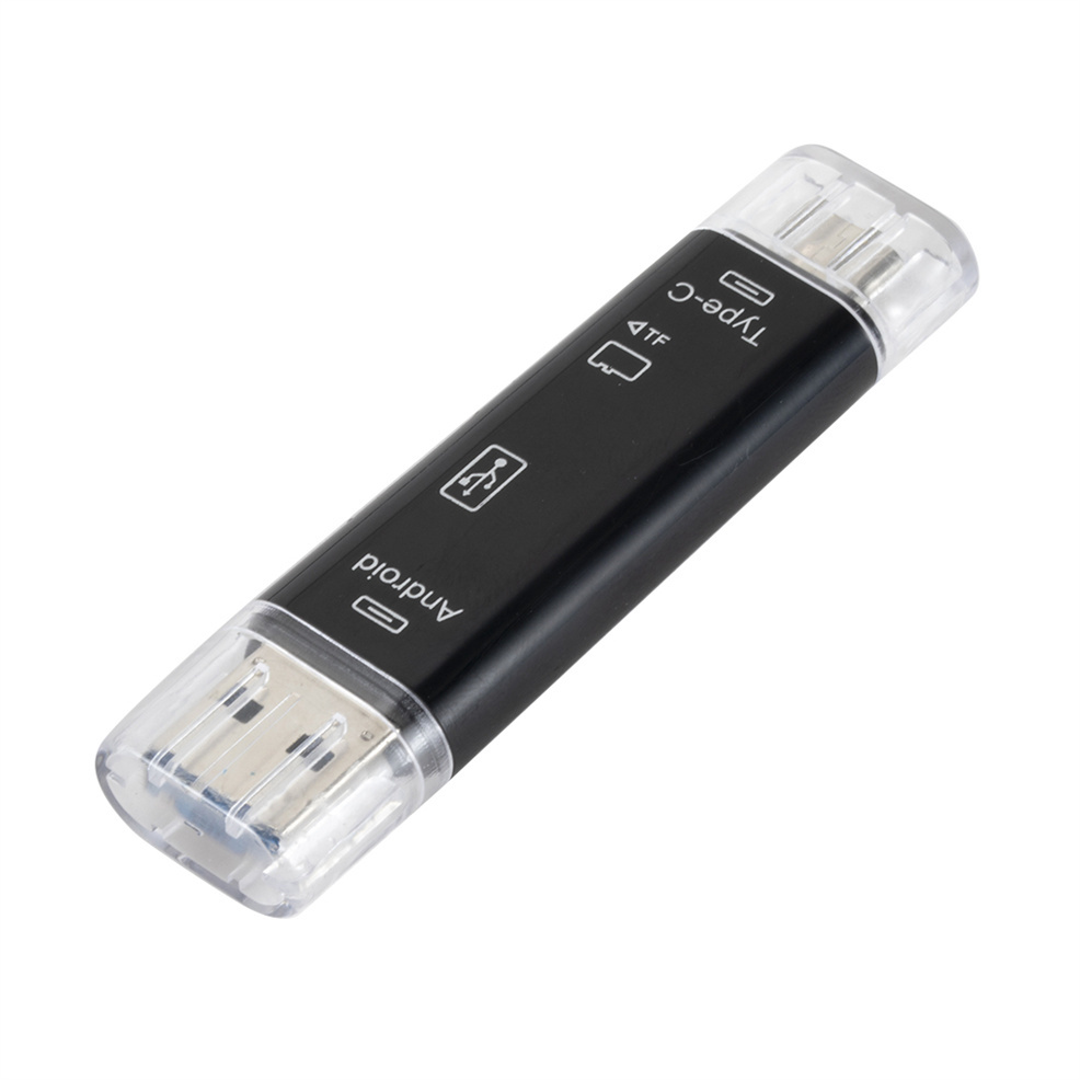 Тип C Micro USB кабель 3 в 1 USB OTG кард-ридер высокоскоростной Универсальный OTG мульти-кард-ридер для Android и ПК, заголовки расширения