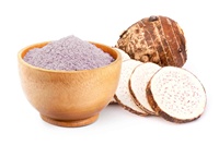 Vente en gros Prix en vrac Soluble dans l'eau Organique 100% Naturel Pur Extrait de racine de Taro Poudre de Taro de qualité supérieure