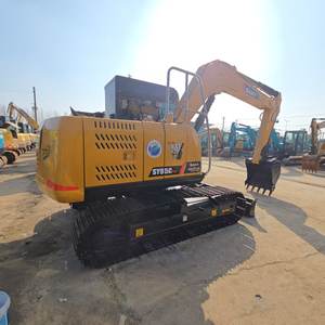 Excavatrice forestière professionnelle Sany SY95C d'occasion, 9,5 tonnes, sur chenilles, équipement de construction - Product Image 4