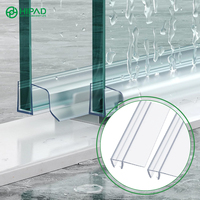 Bande d'étanchéité en plastique à rainure en U pour portes et fenêtres, système d'accessoires de quincaillerie tout-en-un pour applications coulissantes et à battants, résistant aux intempéries