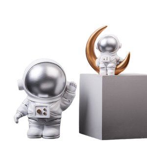 Étagère de décoration mignonne pour chambre à coucher, figurine d'astronaute, petite statue - Product Image 5