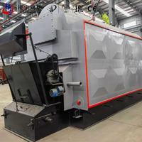 Chaudière à vapeur industrielle à grille à chaînes pour charbon, biomasse et bois, basse pression, 2 tonnes, 4 tonnes, pour usine textile, usine de transformation alimentaire