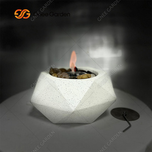 Desktop Small Cute <b>Fire</b> <b>Pits</b> Household White Creative Unique Decoration Table <b>Fire</b> <b>Pits</b> With Eco Friendly Gift - Product Image 3