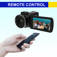 Caméra Numérique Professionnelle Portable de Diffusion en Direct Haute Définition 4K/30fps pour Vlog avec IR et Enregistrement Vidéo