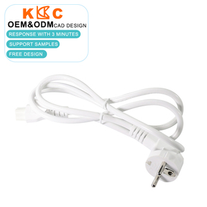 Euro CEI <b>Plug</b> IEC320 C5 Power Cord European C5 <b>Socket</b> <b>Extension</b> Cable PVC Jacket for PC & Laptop - Product Image 3