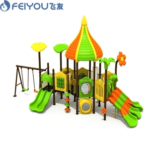 Jeux de parc en plastique, aire de jeux extérieure commerciale pour enfants - Product Image 4